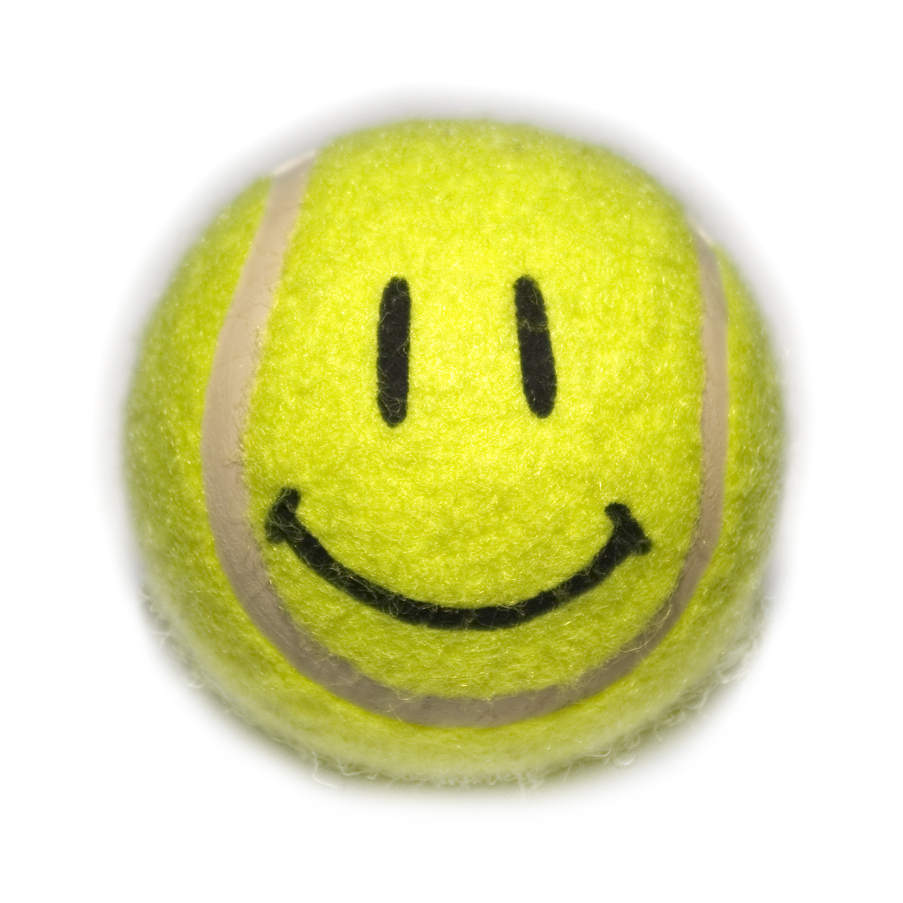 Smiley Face Tennis Ball
